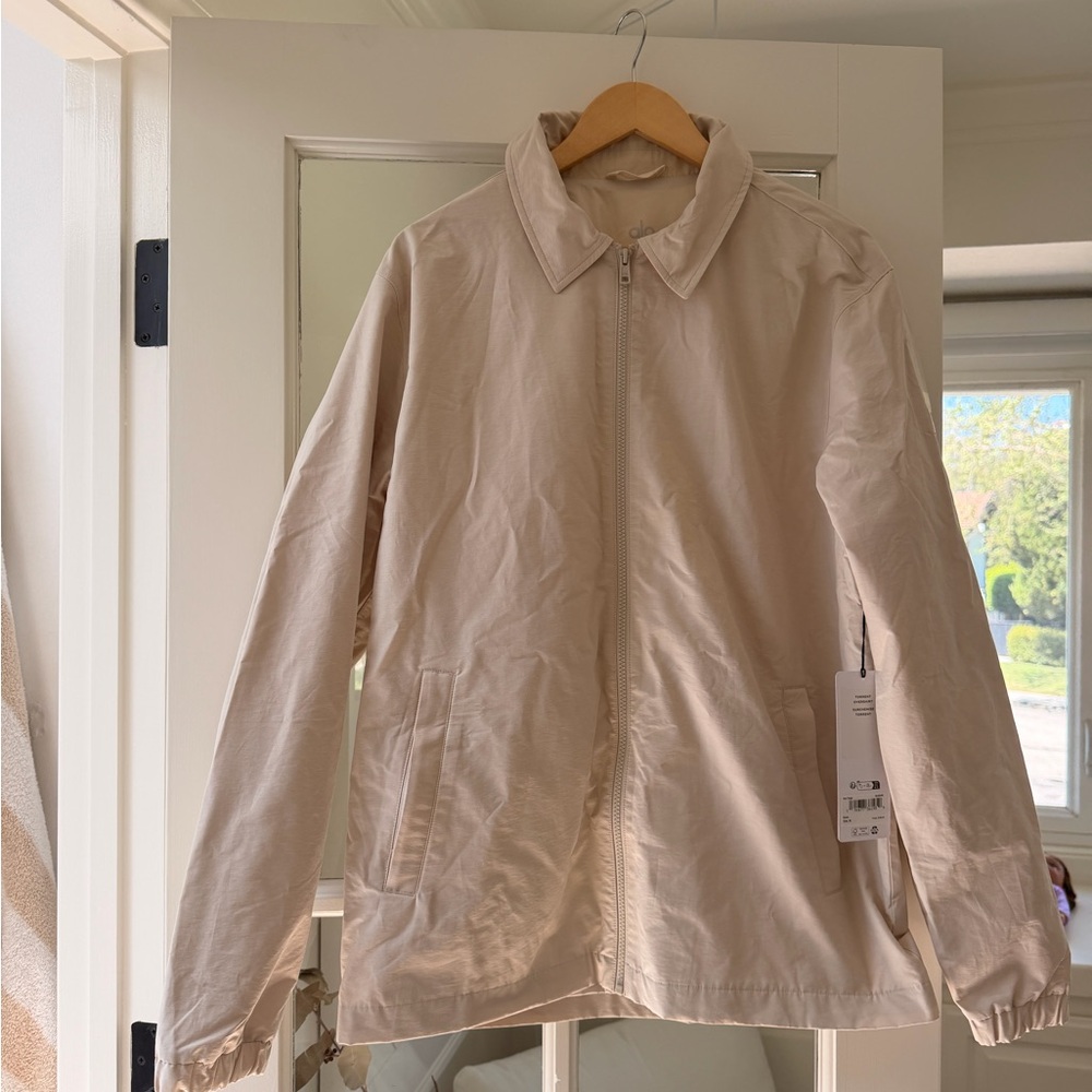 Alo Men’s light jacket M in Bone NWT - Picture 2 of 4